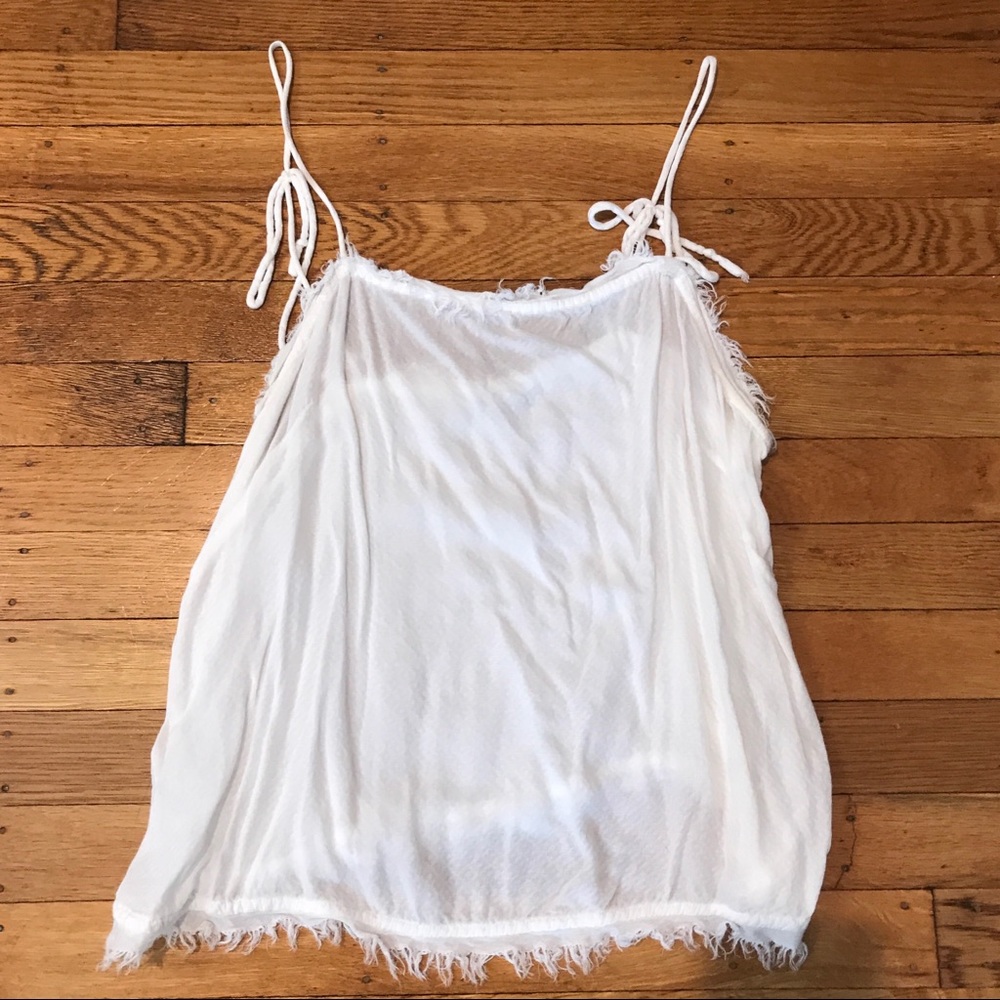 Free People white tank top